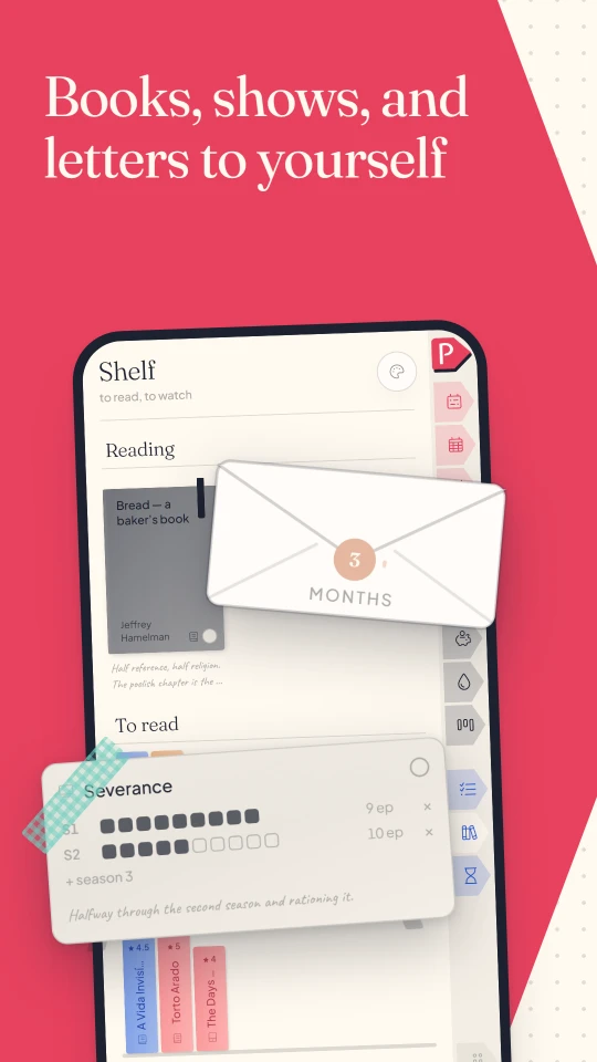 Books, shows and letters